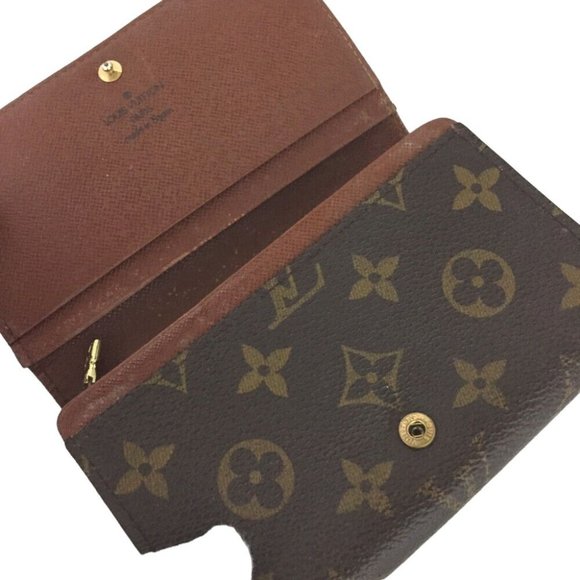 754141S Louis Vuitton Wallet Porte Monnaie Billets Tresor Brown Monogram - Picture 5 of 9